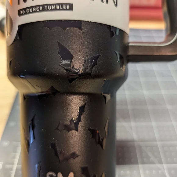 Simple Modern Black Tumbler - Picture 2 of 2